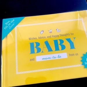 Baby shower book
